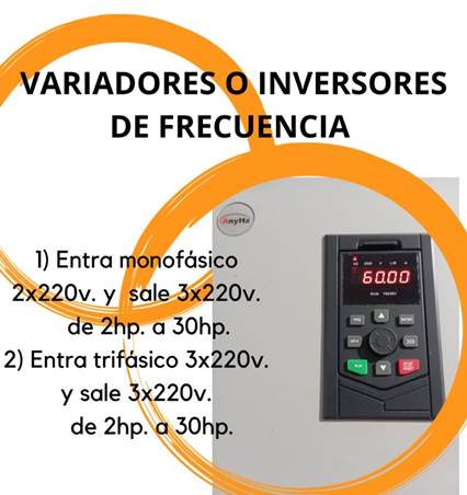 variador de frecuencia